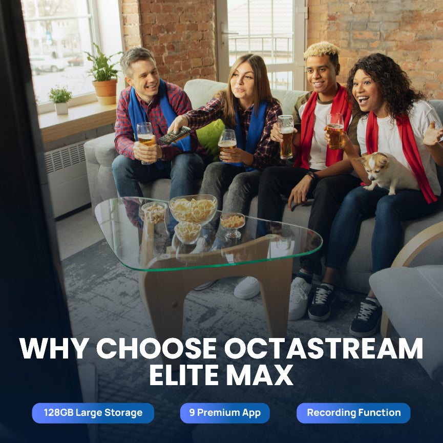 Octastream Elite Max(ALL ELITE APPS ARE NOT LONGER WORKING. ELITE PRO, SUPERSTREAM AND ELITE ULTRA MODELS TO BE DISCONTINUED)